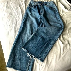 BDG Urban Outfitters High Waisted Wide Leg Jeans